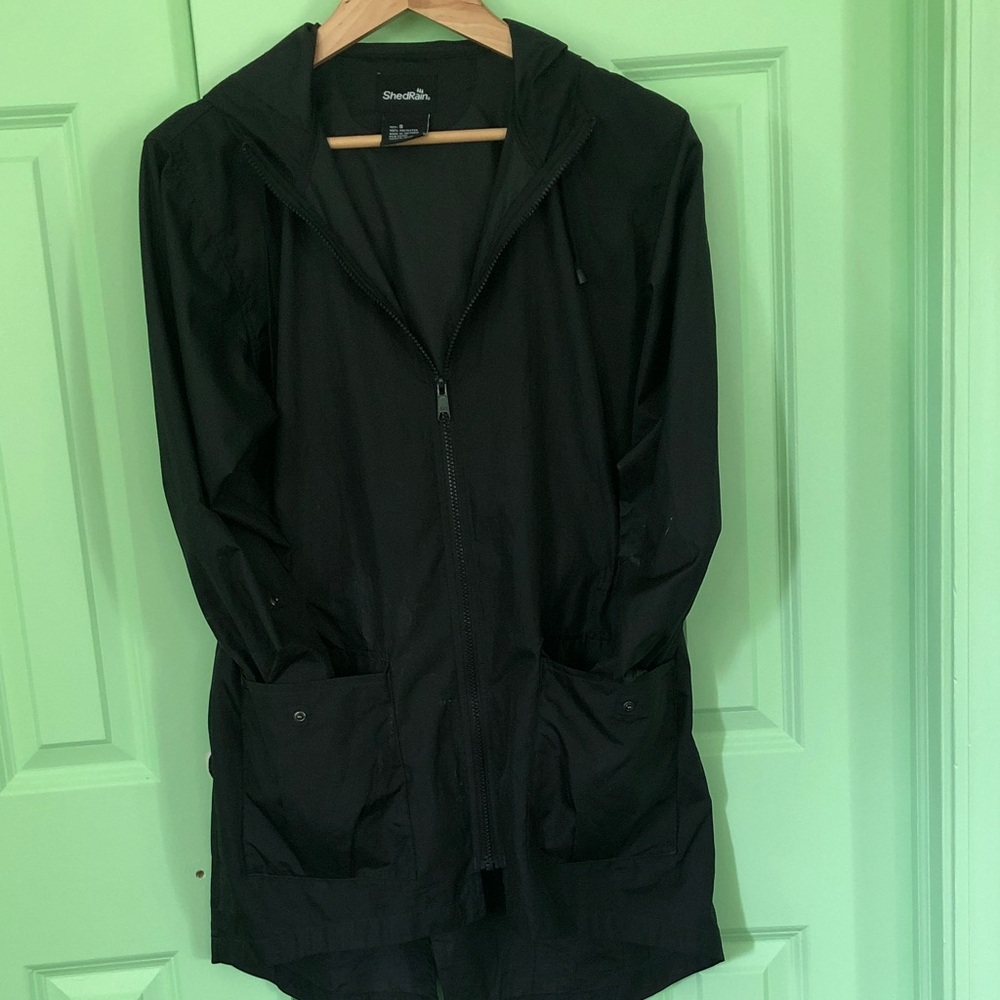 ShedRain Women's Small Black Rain Jacket
